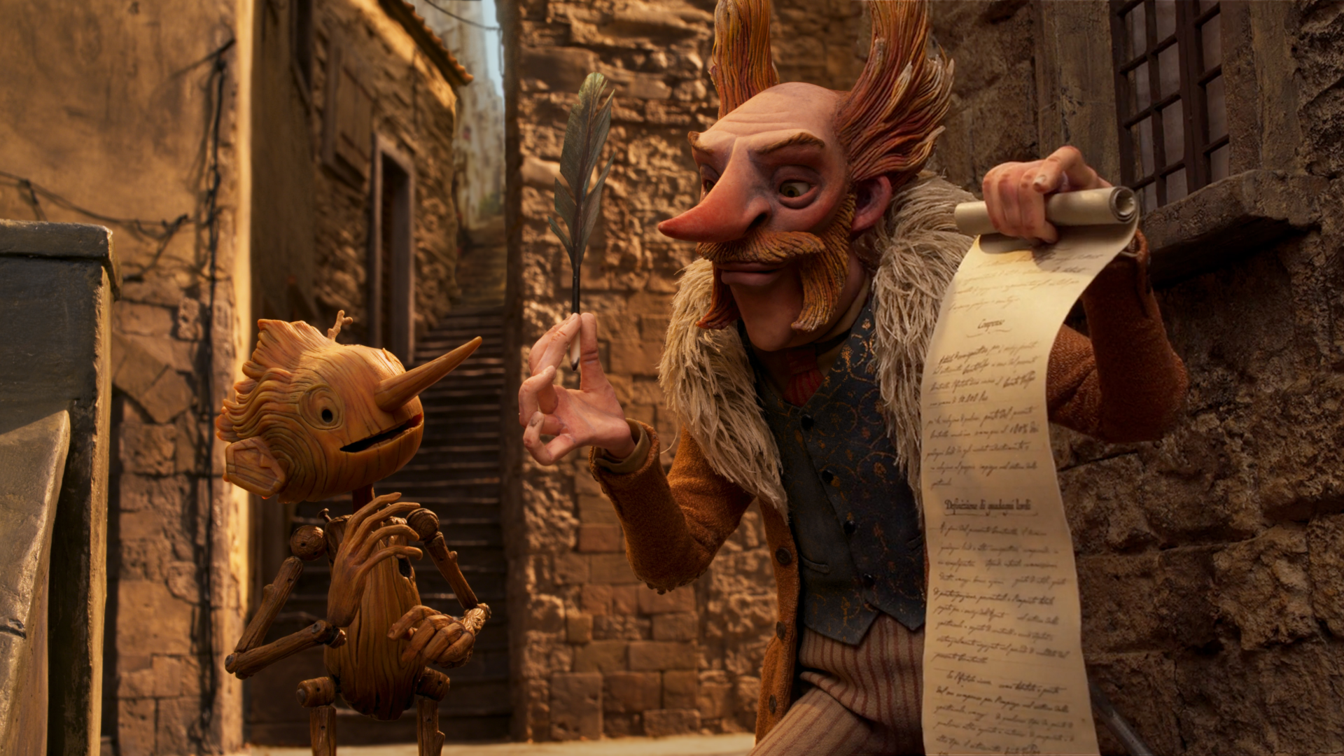 Download Movie Guillermo Del Toro's Pinocchio HD Wallpaper