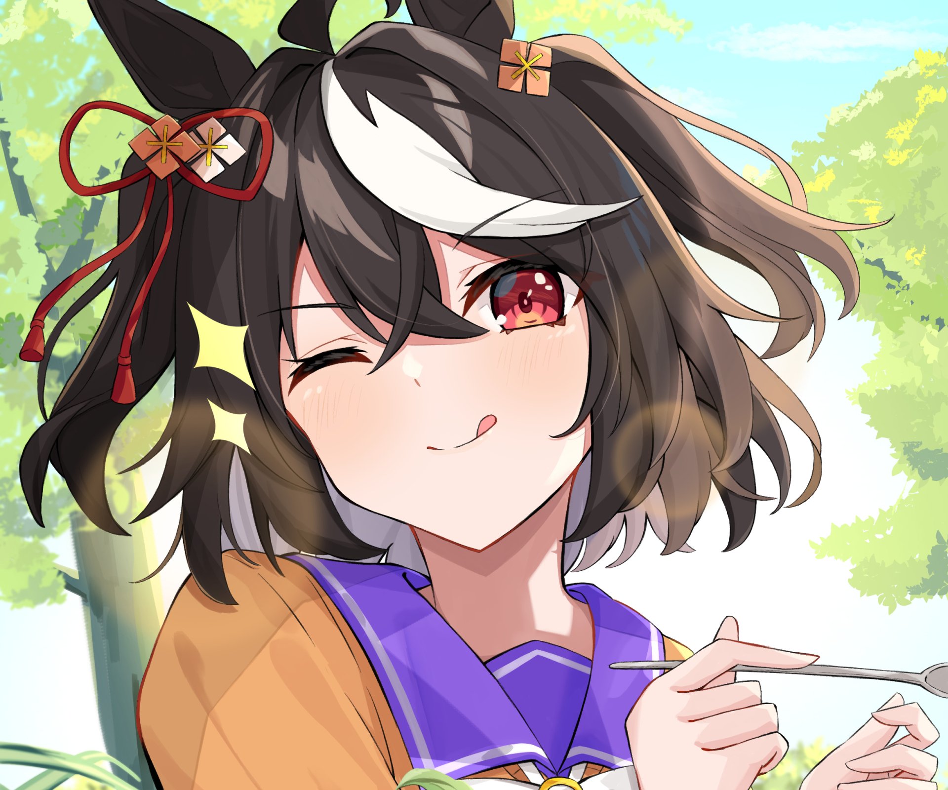 Download Kitasan Black Anime Uma Musume: Pretty Derby HD Wallpaper