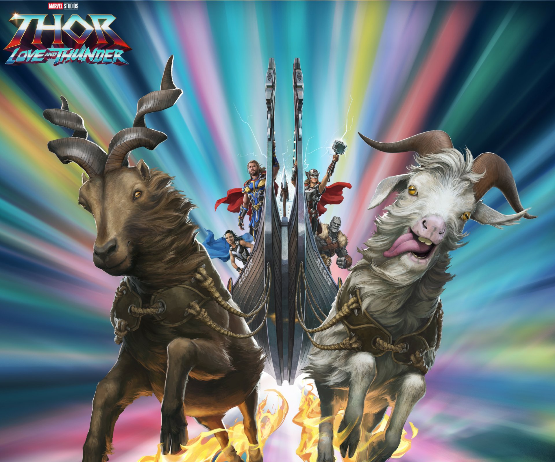 Download Movie Thor: Love And Thunder HD Wallpaper by Rob Brunette