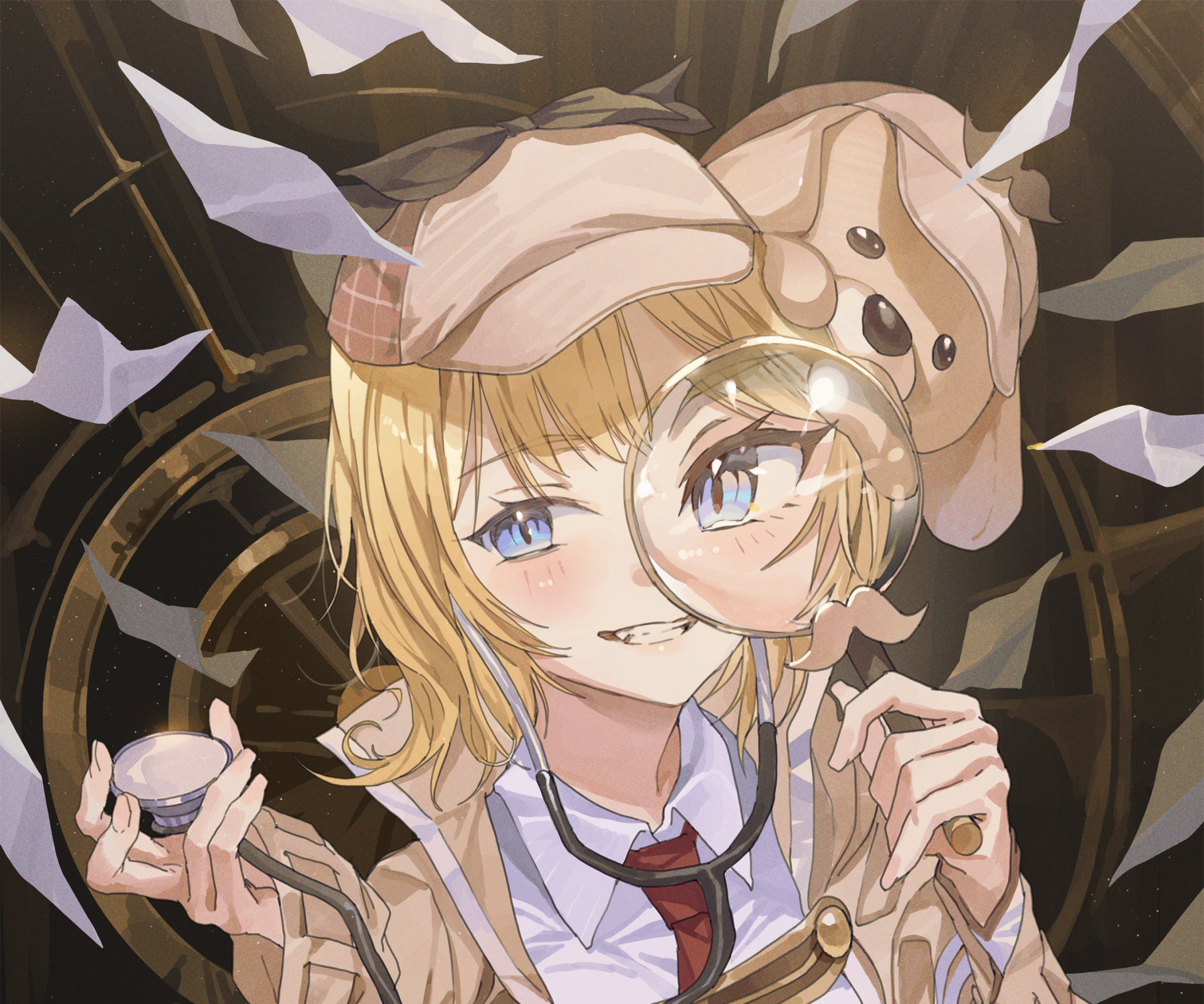 Download Watson Amelia Hololive Anime Virtual Youtuber HD Wallpaper by HxxG