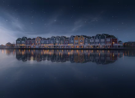  Peaceful Evening in The Netherlands by Remo Daut