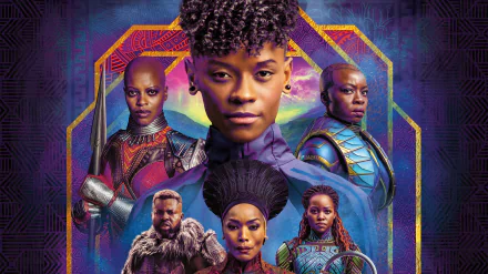 movie Black Panther: Wakanda Forever HD Desktop Wallpaper | Background Image