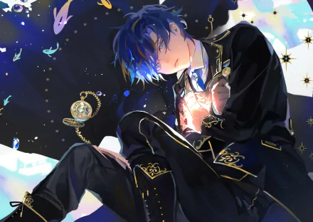 Holostars Astel Leda Anime Virtual Youtuber HD Desktop Wallpaper | Background Image