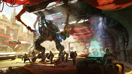 Sci Fi robot HD Desktop Wallpaper | Background Image