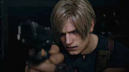 Leon S. Kennedy video game Resident Evil 4 (2023) HD Desktop Wallpaper | Background Image