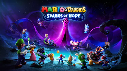 video game Mario + Rabbids Sparks of Hope HD Desktop Wallpaper | Background Image