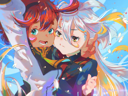 Suletta Mercury Miorine Rembran Anime Mobile Suit Gundam: The Witch from Mercury HD Desktop Wallpaper | Background Image