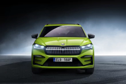 vehicle Skoda Enyaq RS iV HD Desktop Wallpaper | Background Image
