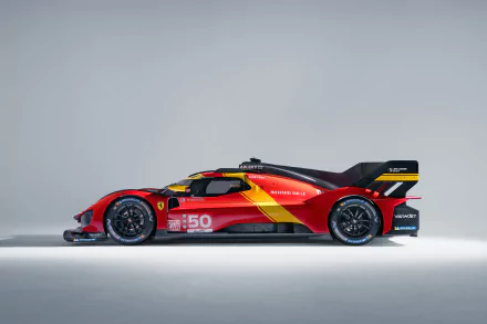 vehicle Ferrari 499P HD Desktop Wallpaper | Background Image