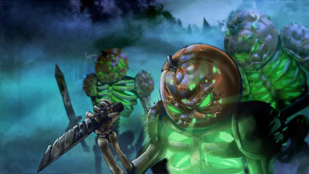 video game Bones of Halloween Halloween Gaming HD Desktop Wallpaper | Background Image