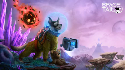 video game Space Tail: Every Journey Leads Home HD Desktop Wallpaper | Background Image