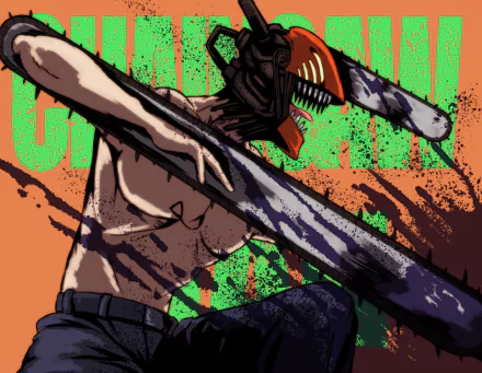 Denji (Chainsaw Man) Anime Chainsaw Man HD Desktop Wallpaper | Background Image