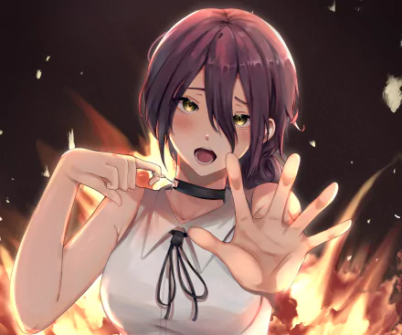 Reze (Chainsaw Man) Anime Chainsaw Man HD Desktop Wallpaper | Background Image
