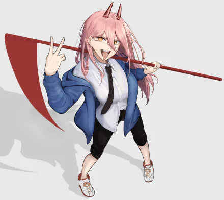 Power (Chainsaw Man) Anime Chainsaw Man HD Desktop Wallpaper | Background Image