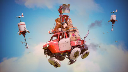 Sci Fi robot HD Desktop Wallpaper | Background Image