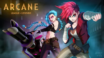  Arcane - Jinx and Vi by Ankit Chowdhary