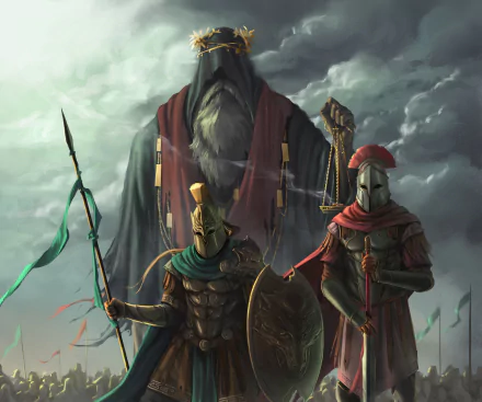  Hoplite Commanders by Dimitris Iliopoulos