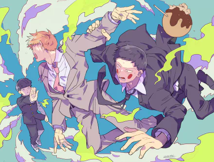  Shigeo, Arataka &amp; Ekubo