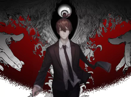 Aki Hayakawa Anime Chainsaw Man HD Desktop Wallpaper | Background Image