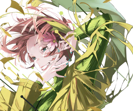 Anime girl anime girl HD Desktop Wallpaper | Background Image