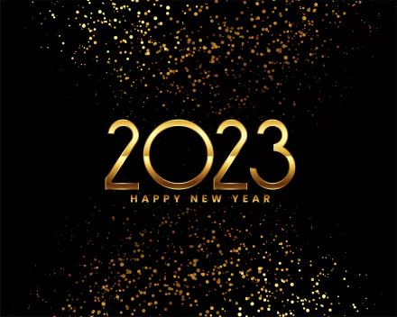 holiday New Year 2023 HD Desktop Wallpaper | Background Image