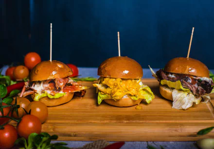 food burger HD Desktop Wallpaper | Background Image