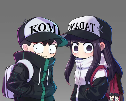 Komi Shouko Tadano Hitohito Anime Komi Can't Communicate HD Desktop Wallpaper | Background Image