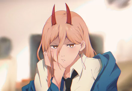 Power (Chainsaw Man) Anime Chainsaw Man HD Desktop Wallpaper | Background Image