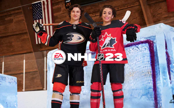 video game NHL 23 HD Desktop Wallpaper | Background Image