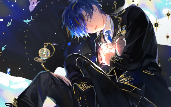 Holostars Astel Leda Anime Virtual Youtuber HD Desktop Wallpaper | Background Image