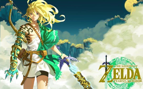Videojuego The Legend of Zelda: Tears of the Kingdom Zelda Link Fondo de pantalla HD | Fondo de Escritorio