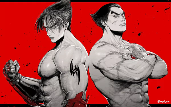 Jin Kazama Kazuya Mishima video game Tekken HD Desktop Wallpaper | Background Image