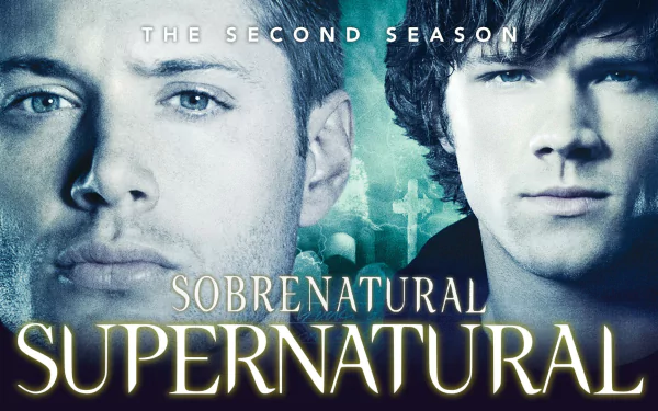 HD Supernatural TV show desktop wallpaper background.