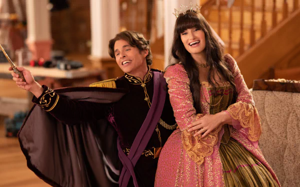  James Marsden &amp; Idina Menzel