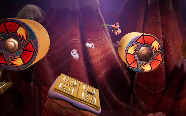 video game Sackboy: A Big Adventure HD Desktop Wallpaper | Background Image