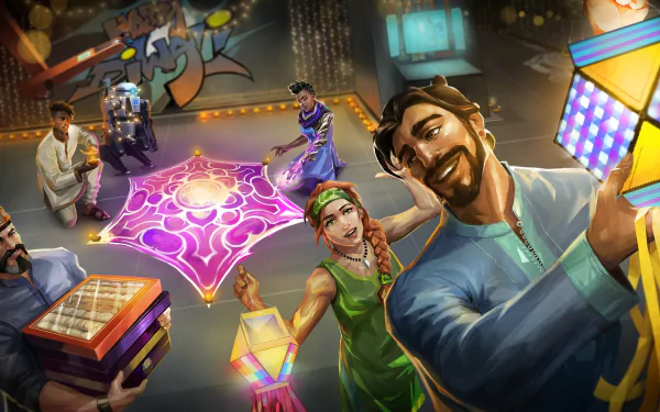 Brimstone (Valorant) Phoenix (Valorant) Astra (Valorant) Harbor (Valorant) Skye (Valorant) video game Valorant HD Desktop Wallpaper | Background Image