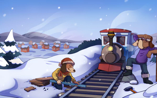 video game Railbound HD Desktop Wallpaper | Background Image