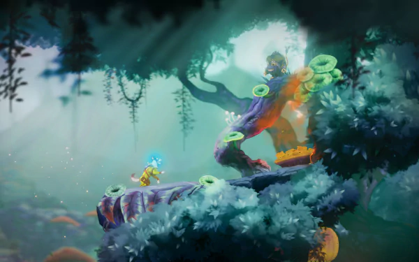 video game Space Tail: Every Journey Leads Home HD Desktop Wallpaper | Background Image