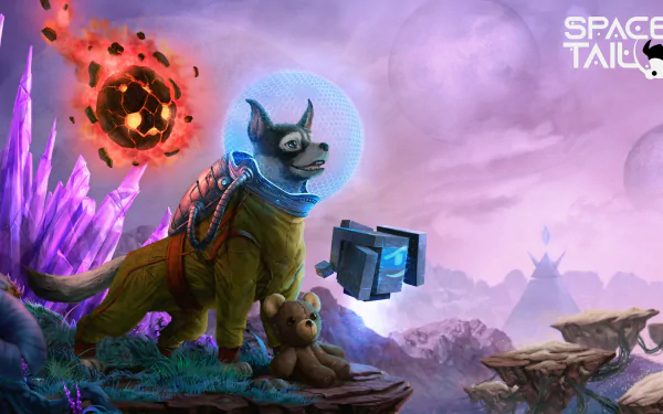 video game Space Tail: Every Journey Leads Home HD Desktop Wallpaper | Background Image