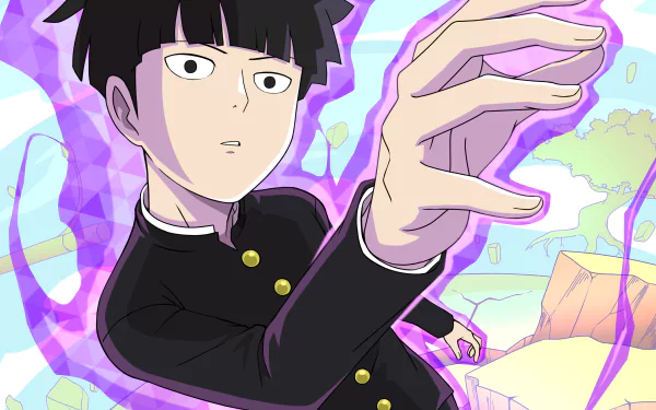 Shigeo Kageyama Anime Mob Psycho 100 HD Desktop Wallpaper | Background Image