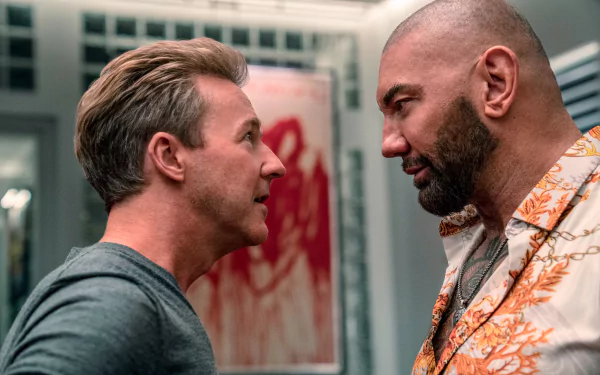  Edward Norton &amp; Dave Bautista