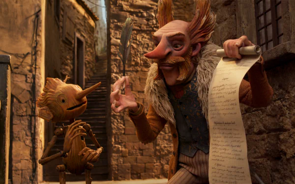 movie Guillermo del Toro's Pinocchio HD Desktop Wallpaper | Background Image