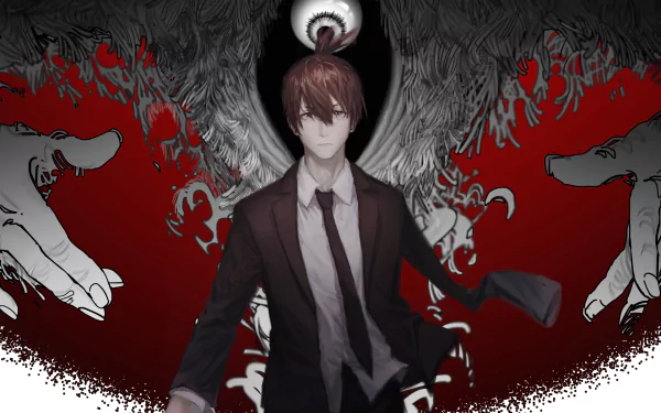 Aki Hayakawa Anime Chainsaw Man HD Desktop Wallpaper | Background Image