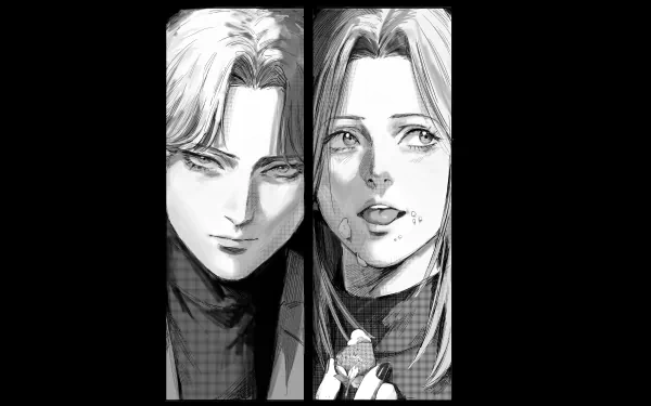 Nina Fortner Johan Liebert Anime Monster (2004) HD Desktop Wallpaper | Background Image