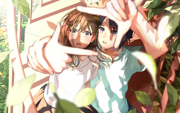 Anime friends HD Desktop Wallpaper | Background Image