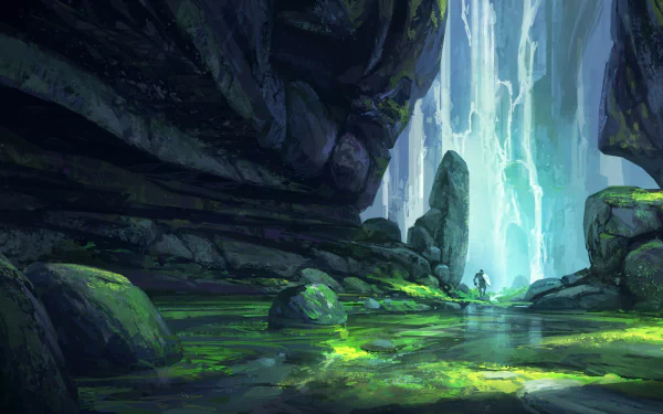 fantasy exploration HD Desktop Wallpaper | Background Image