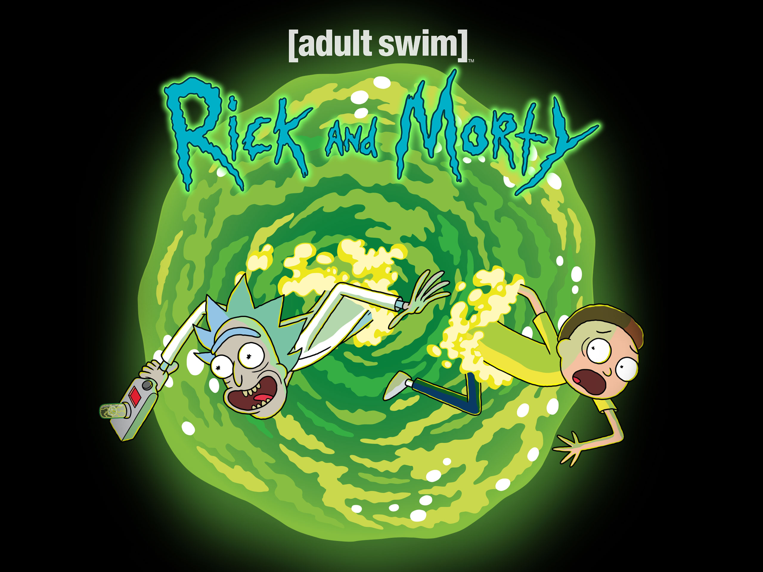 Rick and Morty Portal, HD wallpaper