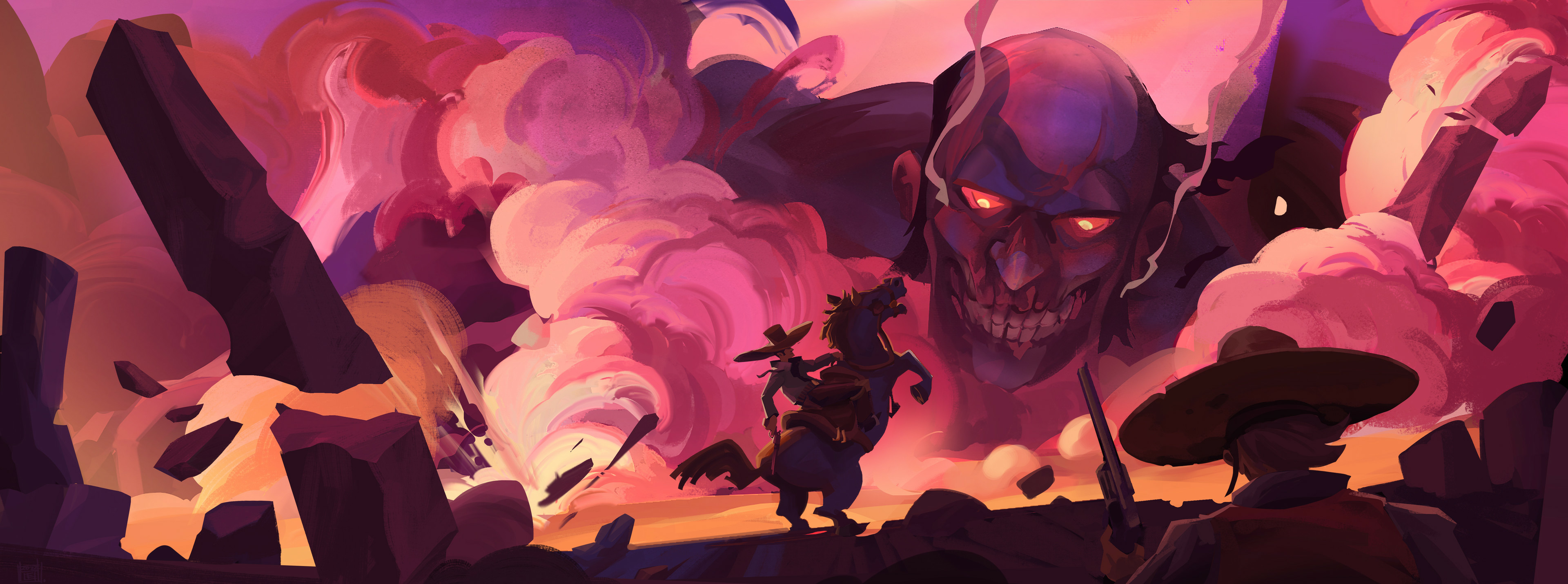 Wild West Fantasy by Hue Teo