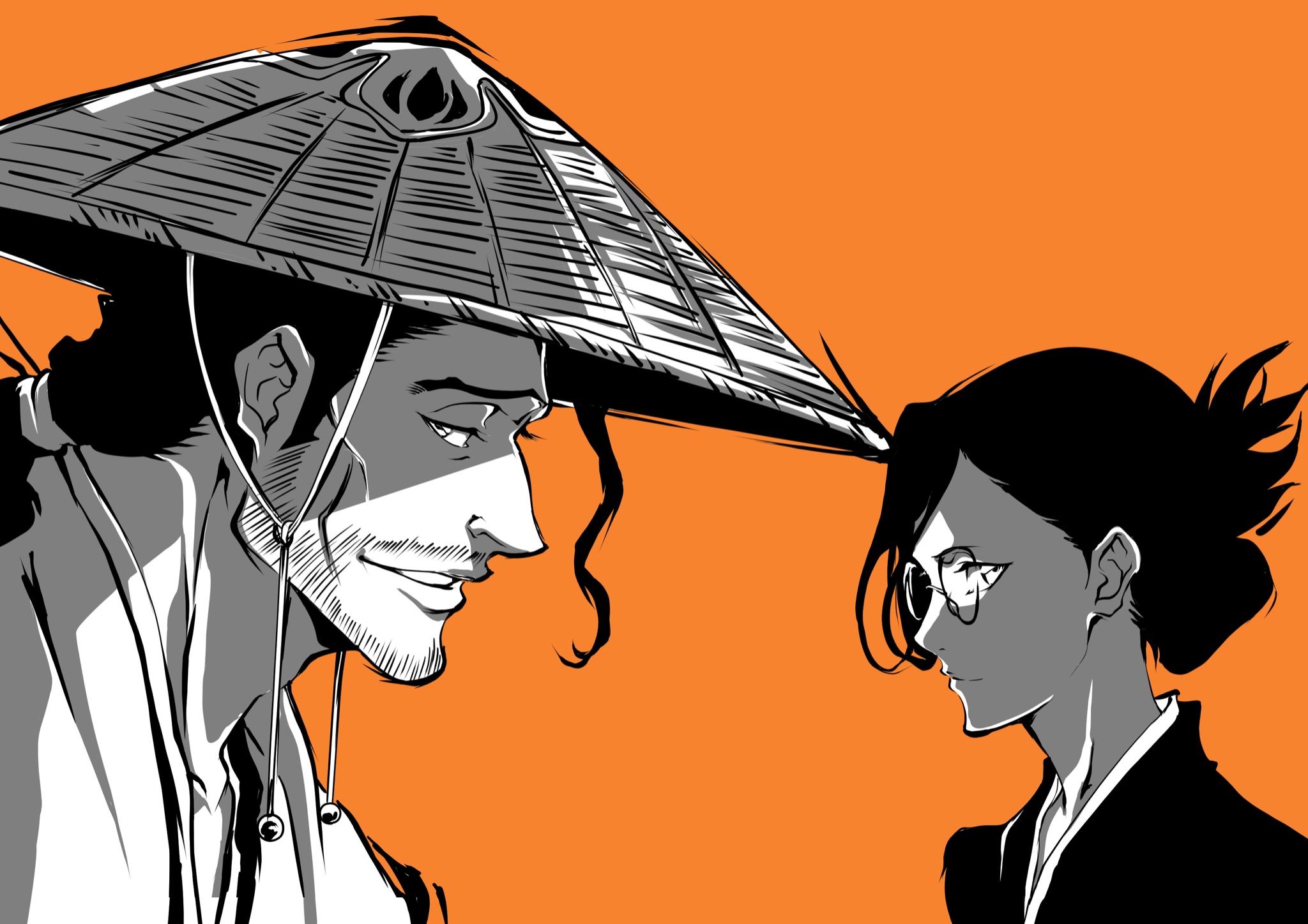 Download Nanao Ise Shunsui Ky raku Anime Bleach Thousand Year Blood 