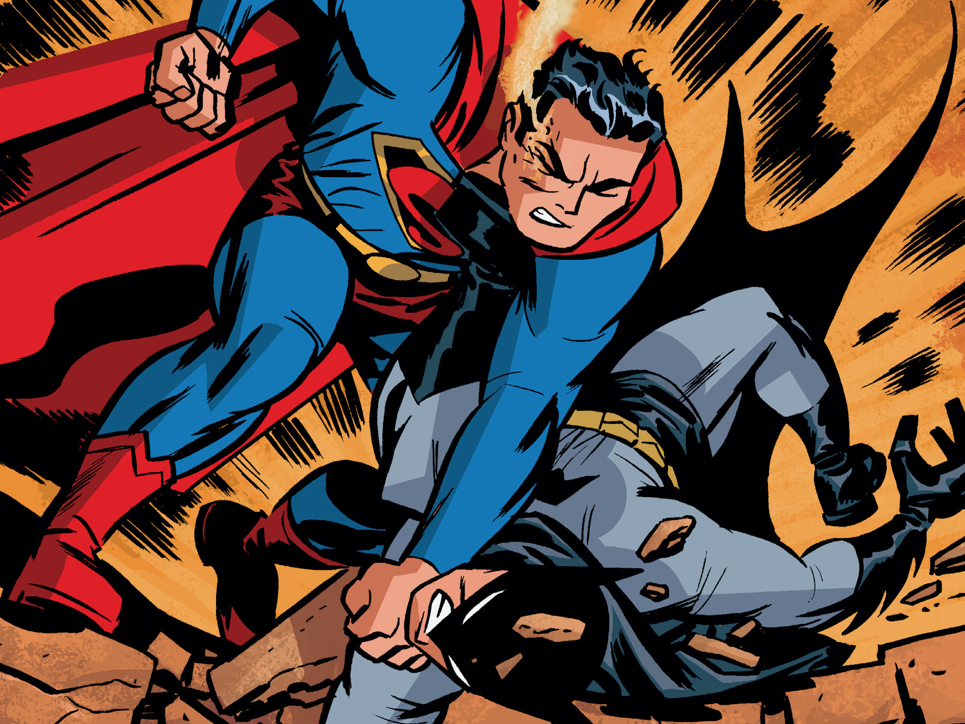 Download Comic DC: The New Frontier HD Wallpaper by Darwyn Cooke